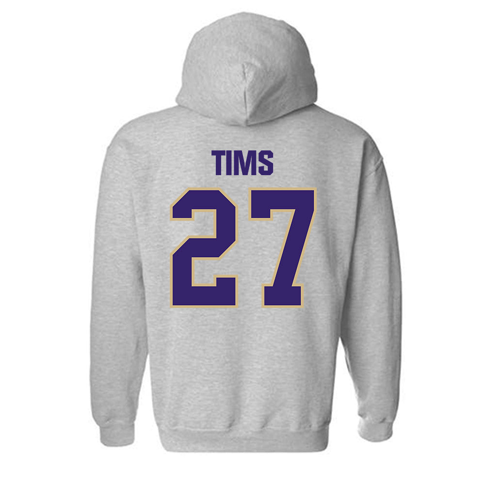 Washington - NCAA Baseball : Justin Tims - Classic Shersey Hooded Sweatshirt-1