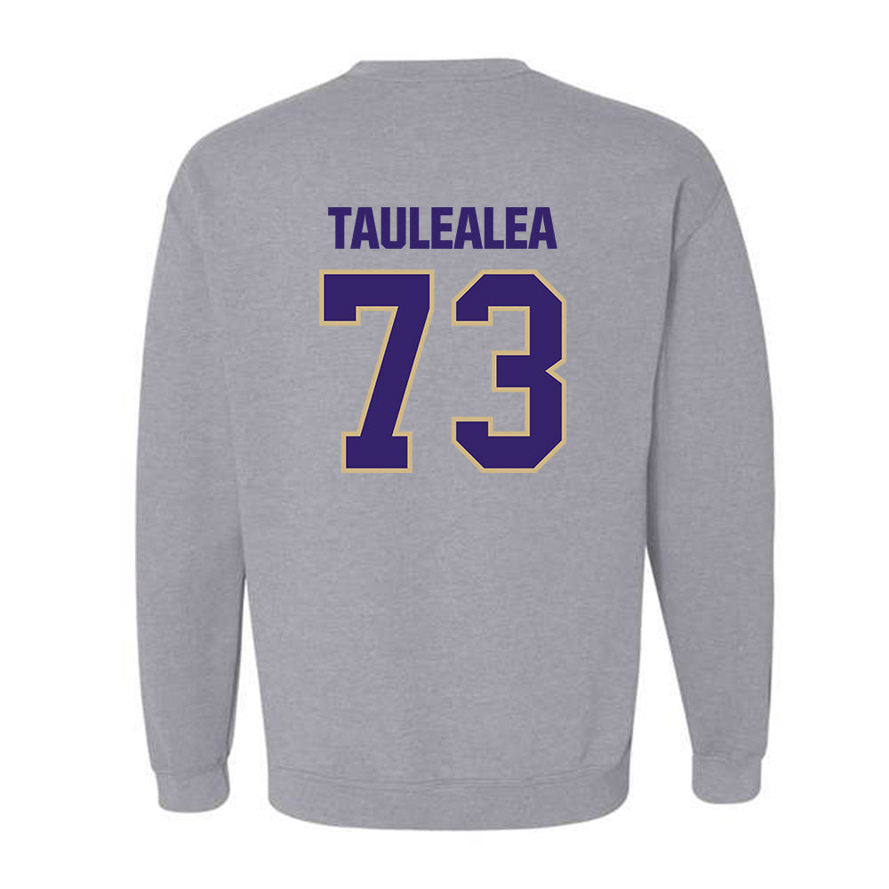 Washington - NCAA Football : Champ Taulealea - Classic Shersey Crewneck Sweatshirt-1