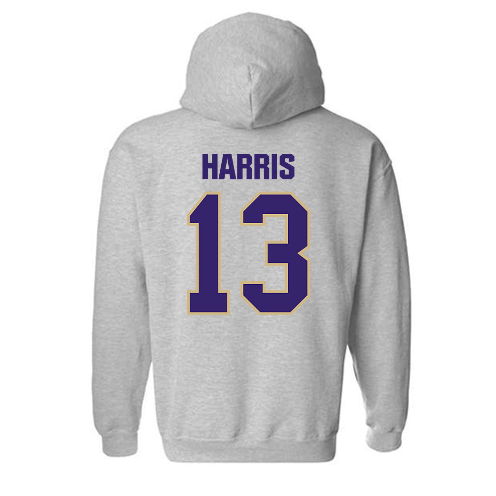 Washington - NCAA Football : Audric Harris - Classic Shersey Hooded Sweatshirt-1