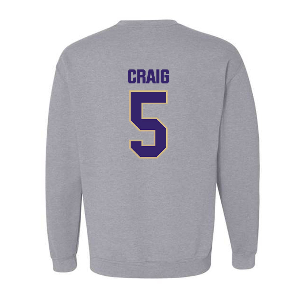 Washington - NCAA Softball : Addie Craig - Classic Shersey Crewneck Sweatshirt-1