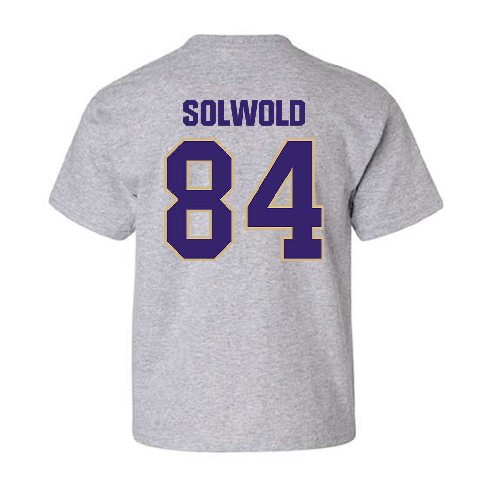 Washington - NCAA Football : Hunter Solwold - Classic Shersey Youth T-Shirt-1