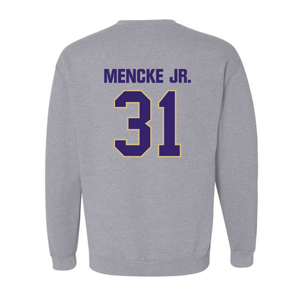 Washington - NCAA Football : Paul Mencke Jr. - Classic Shersey Crewneck Sweatshirt-1