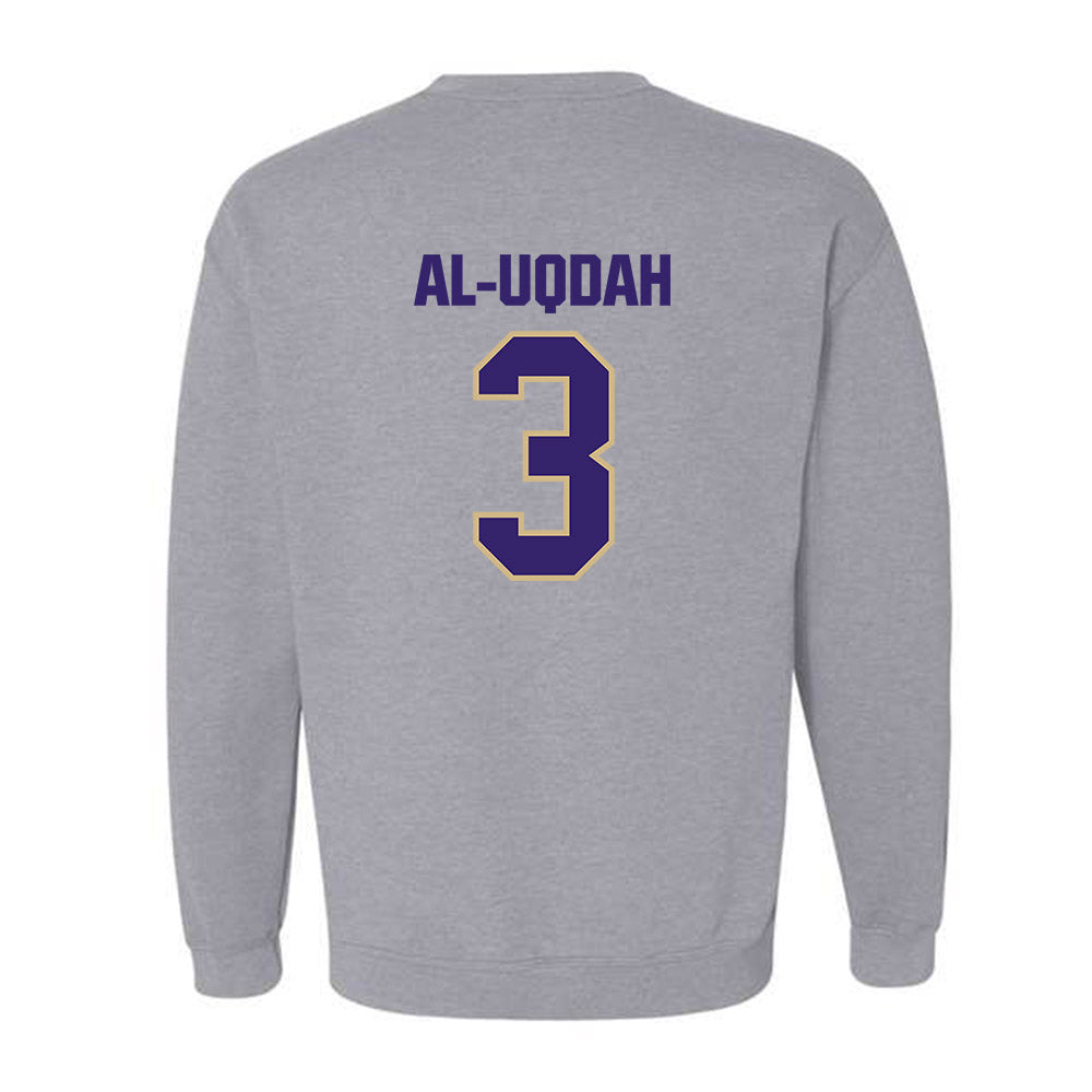 Washington - NCAA Football : Taariq Al-Uqdah - Classic Shersey Crewneck Sweatshirt-1