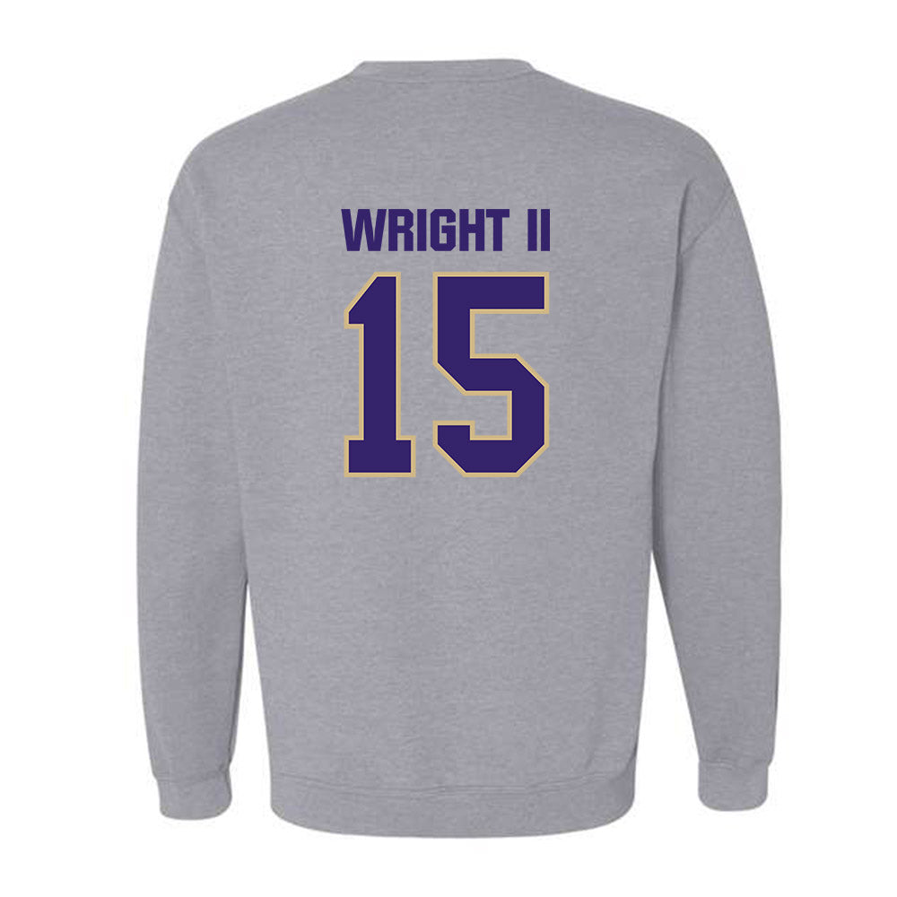 Washington - NCAA Football : Rahim Wright II - Classic Shersey Crewneck Sweatshirt-1