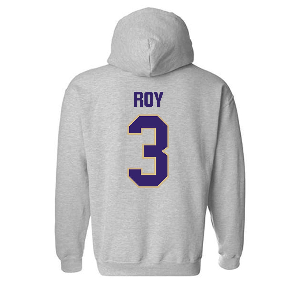 Washington - NCAA Men's Basketball : BJ Roy - Classic Shersey Hooded Sweatshirt-1