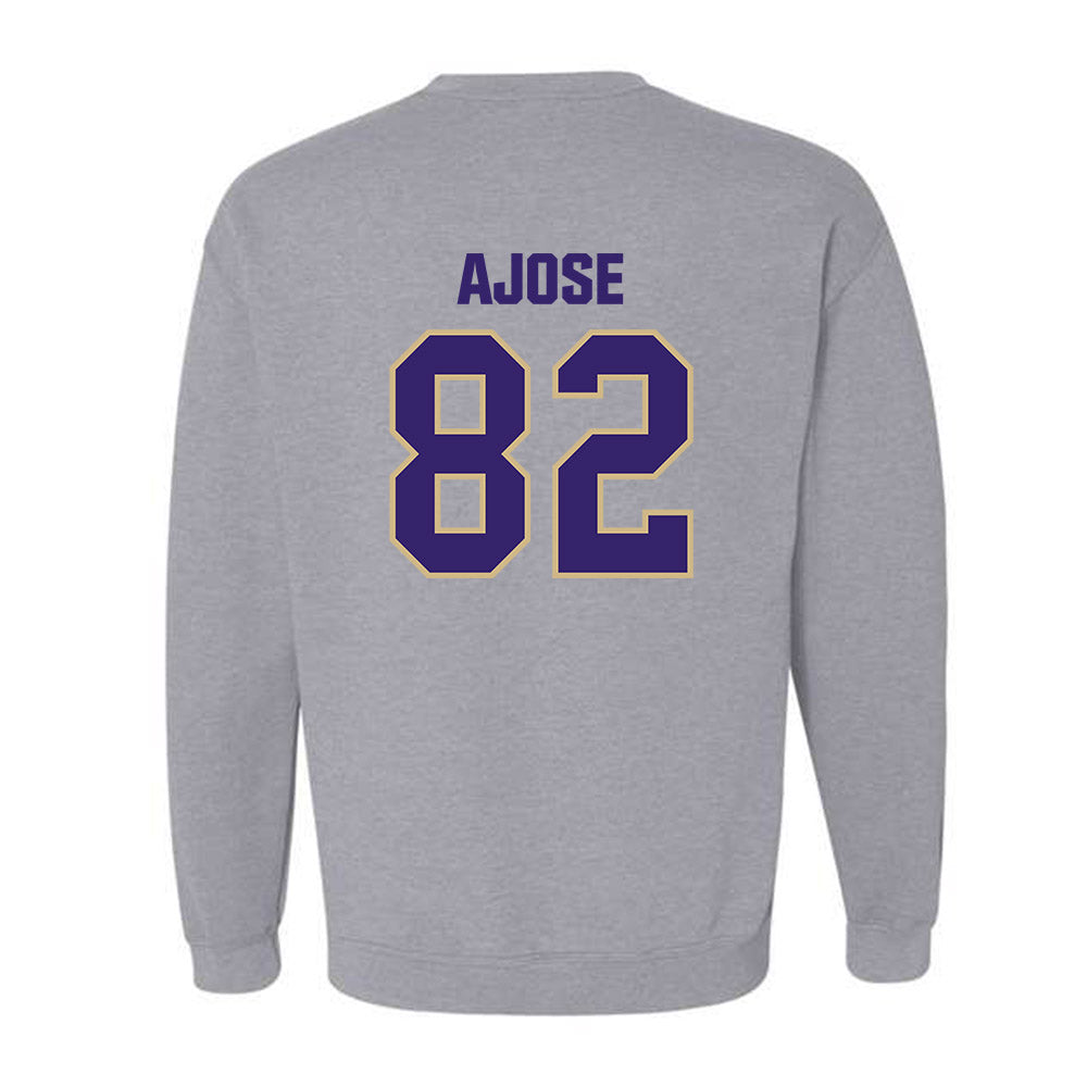 Washington - NCAA Football : Deji Ajose - Classic Shersey Crewneck Sweatshirt-1