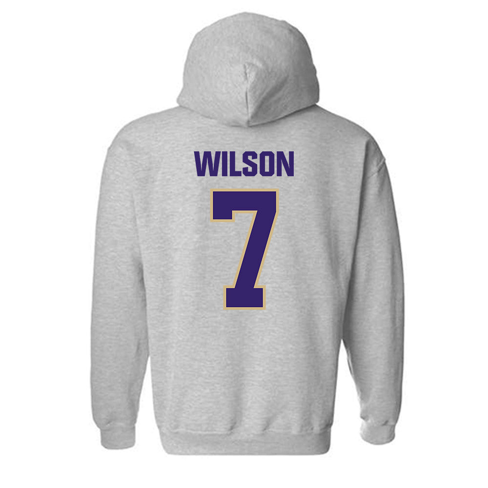 Washington - NCAA Baseball : Blake Wilson - Classic Shersey Hooded Sweatshirt-1