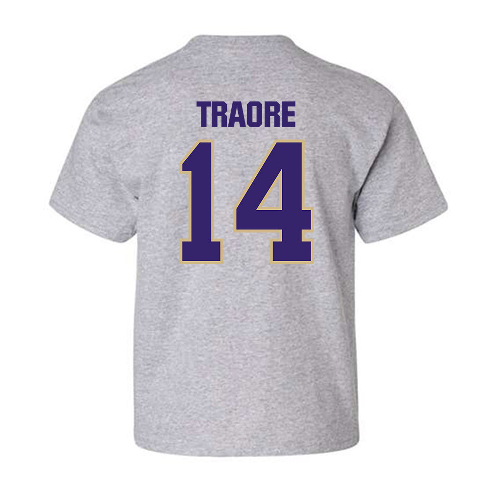 Washington - NCAA Men's Basketball : Mady Traore - Classic Shersey Youth T-Shirt-1