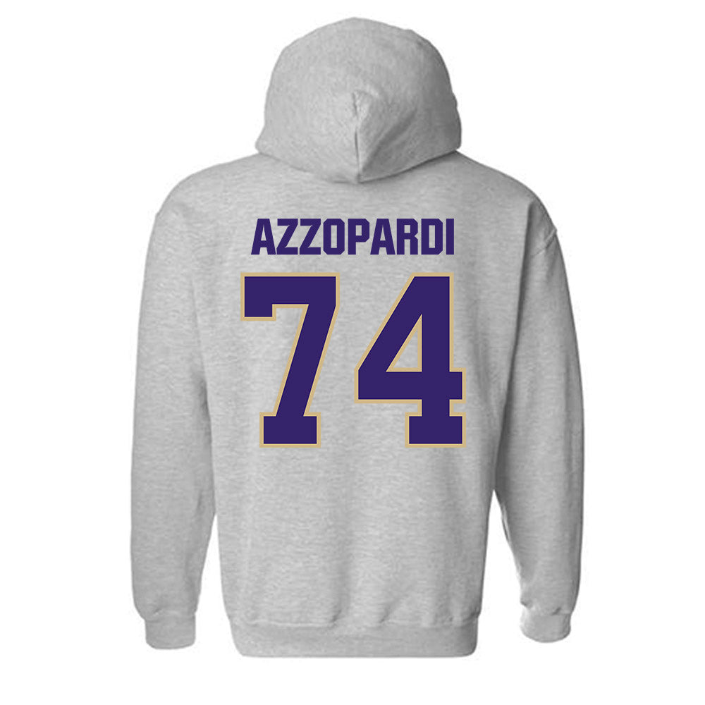 Washington - NCAA Football : Drew Azzopardi - Classic Shersey Hooded Sweatshirt-1