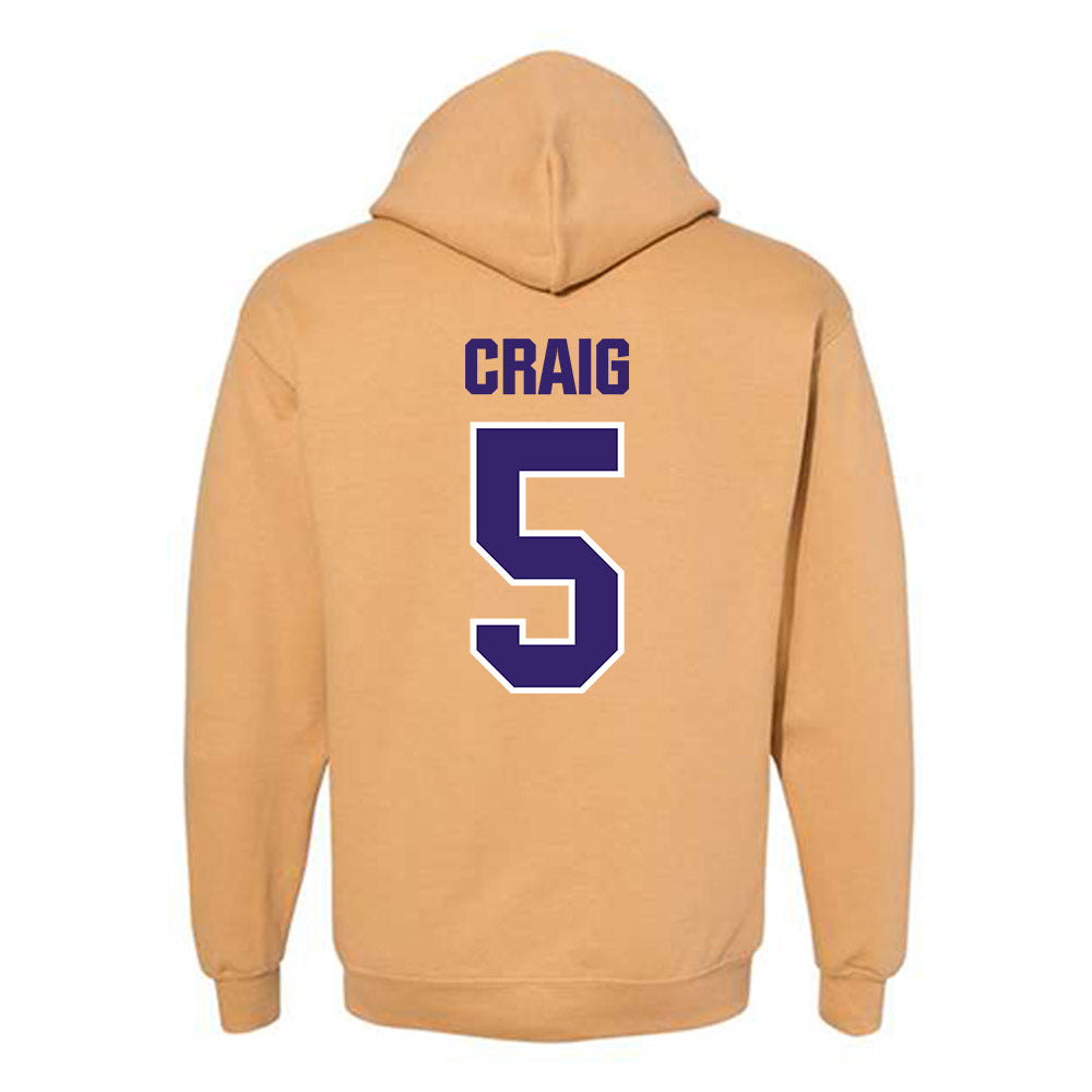 Washington - NCAA Softball : Addie Craig - Classic Shersey Hooded Sweatshirt-1