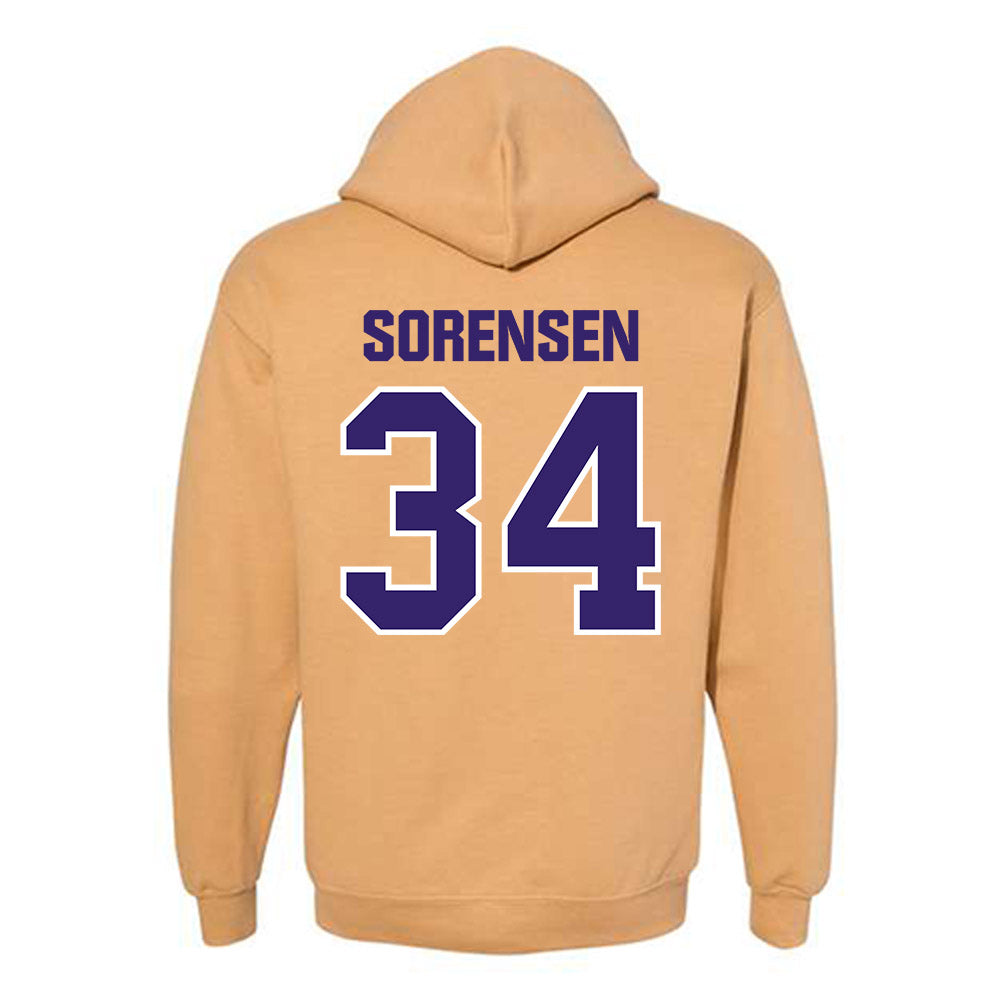 Washington - NCAA Baseball : Noah Sorensen - Classic Shersey Hooded Sweatshirt-1