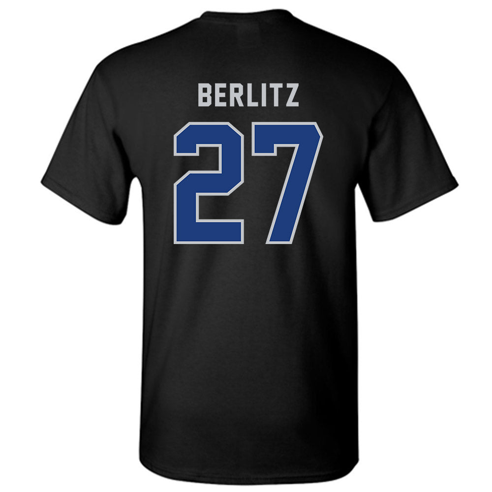 CCSU - NCAA Football : Derek Berlitz - T-Shirt-1