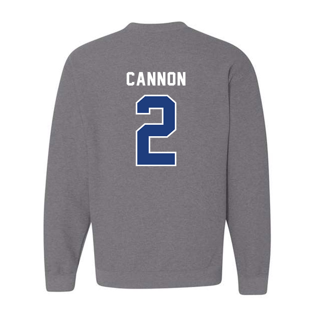 CCSU - NCAA Women's Lacrosse : Abbey Cannon - Crewneck Sweatshirt-1