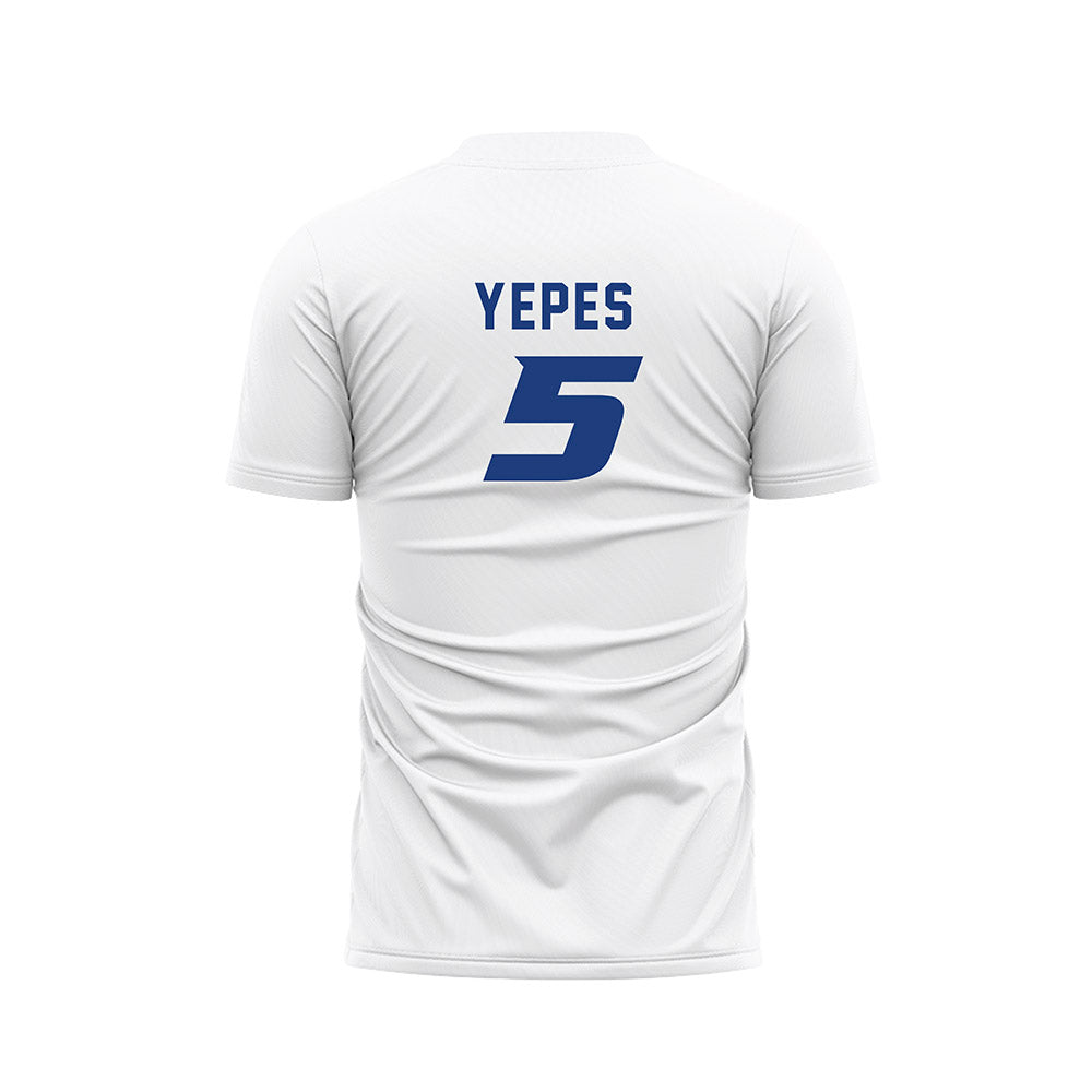CCSU - NCAA Women's Soccer : Taylor Yepes - White Soccer Jersey-1
