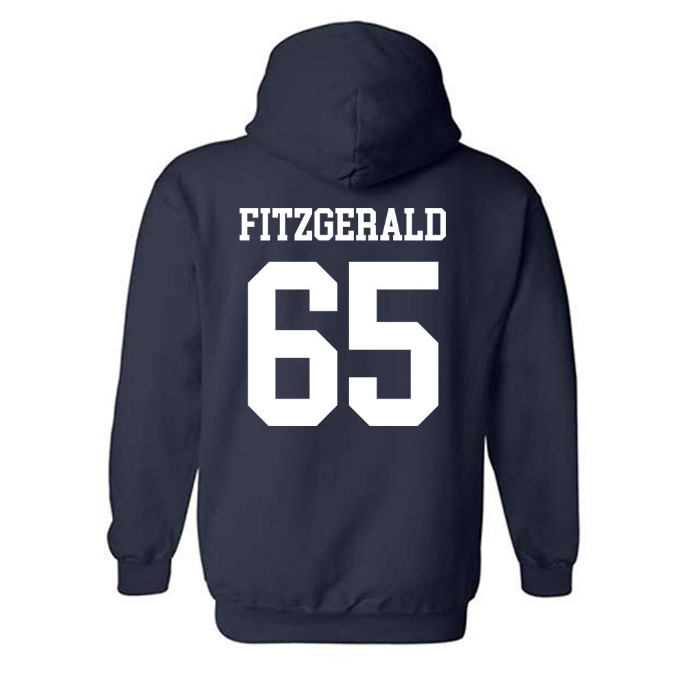 Penn State - NCAA Football : Jim Fitzgerald - Classic Shersey Hooded Sweatshirt-1