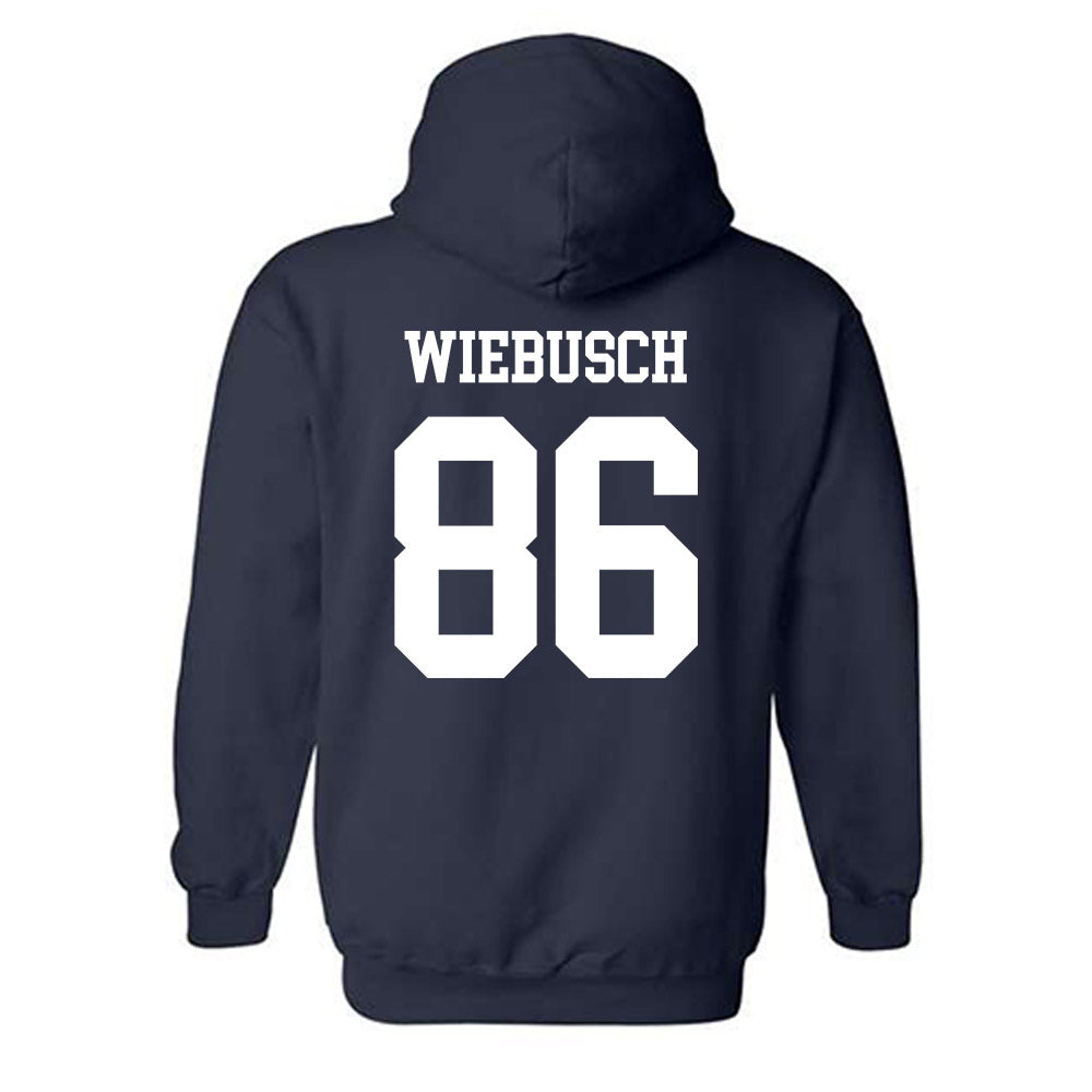 Penn State - NCAA Men's Ice Hockey : JJ Wiebusch - Classic Shersey Hooded Sweatshirt-1
