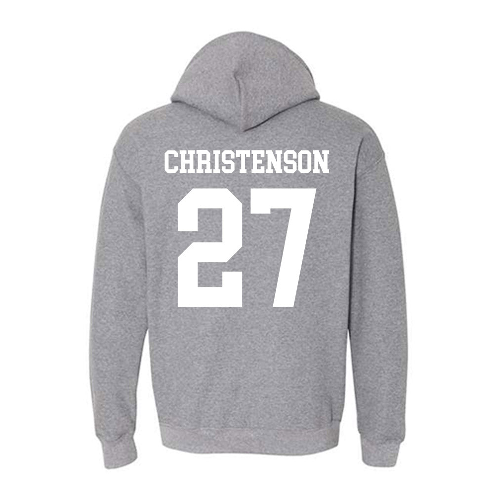 Penn State - NCAA Men's Ice Hockey : Cade Christenson - Classic Shersey Hooded Sweatshirt-1