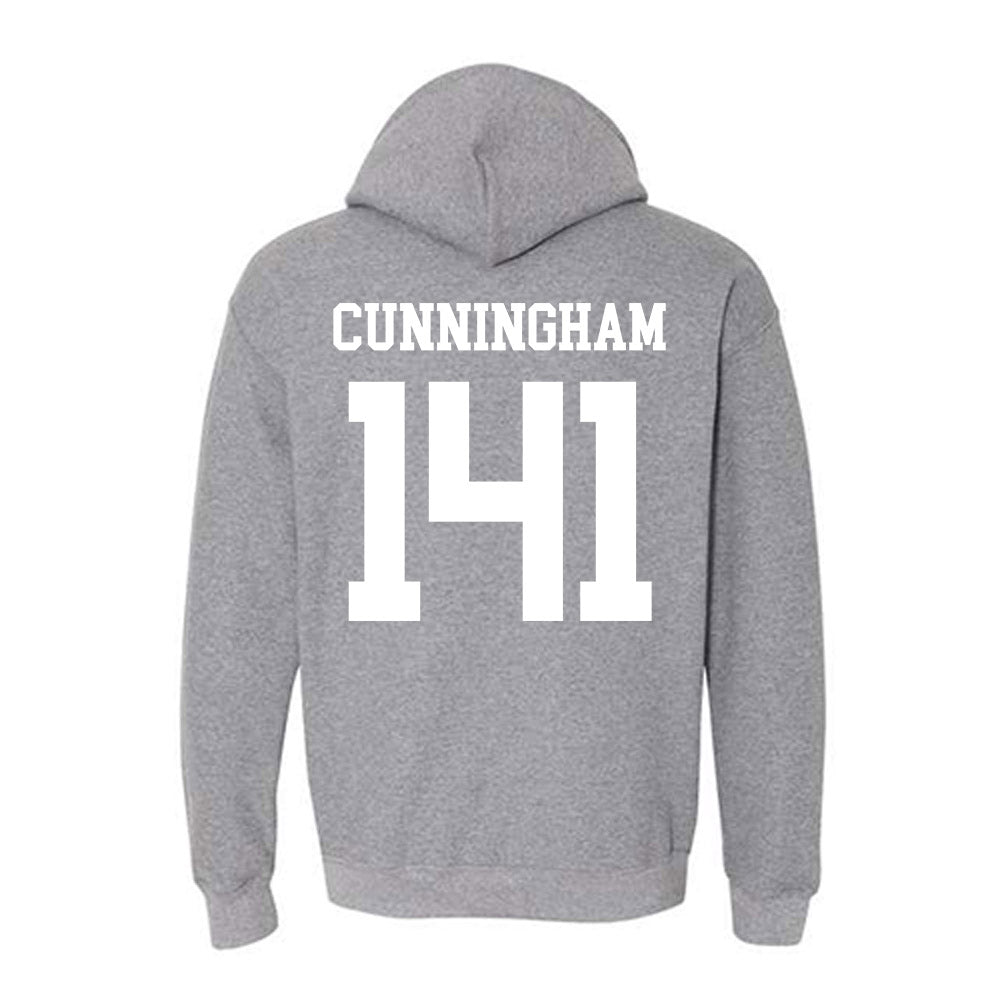 Penn State - NCAA Wrestling : Hayden Cunningham - Classic Shersey Hooded Sweatshirt-1
