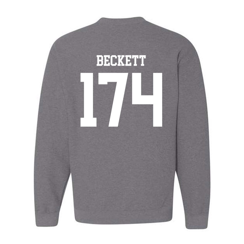 Penn State - NCAA Wrestling : Sam Beckett - Classic Shersey Crewneck Sweatshirt-1