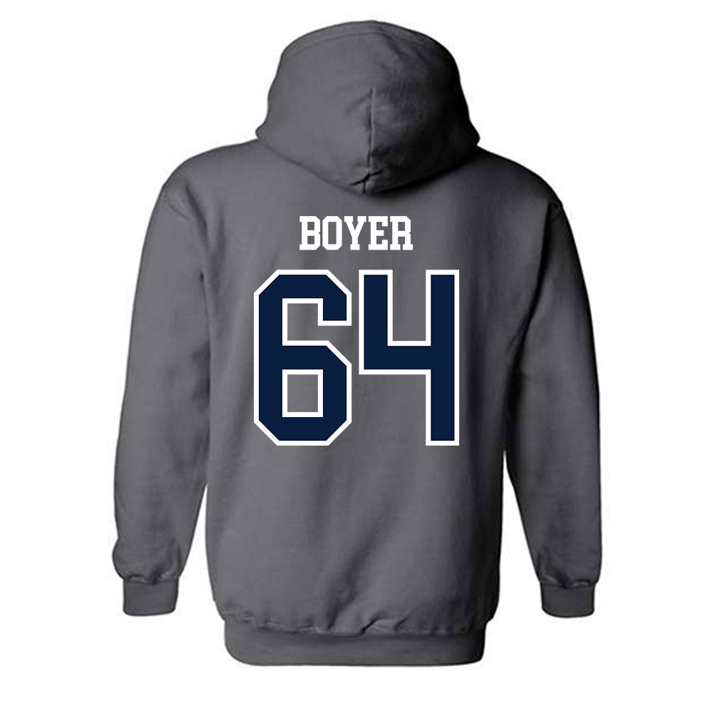 Penn State - NCAA Football : Eagan Boyer - Classic Shersey Hooded Sweatshirt-1