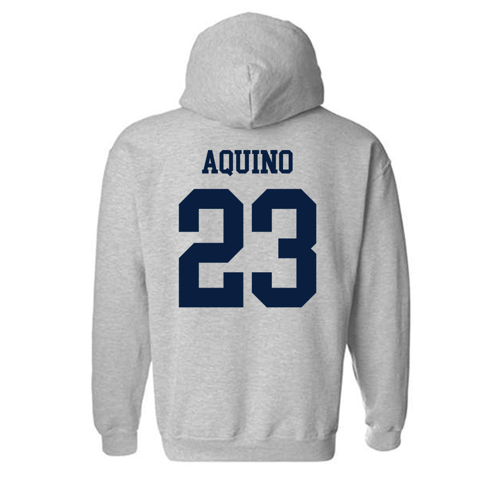 Penn State - NCAA Men's Lacrosse : Hunter Aquino - Classic Shersey Hooded Sweatshirt-1