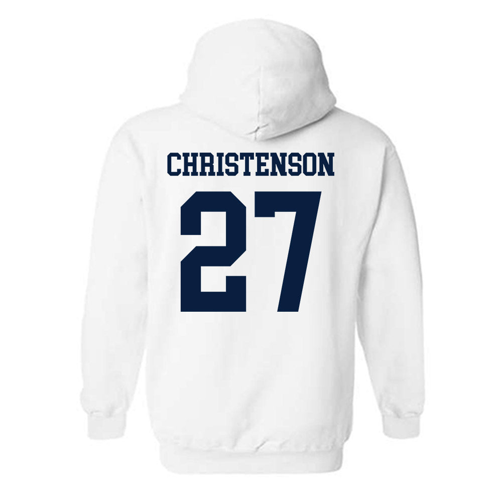 Penn State - NCAA Men's Ice Hockey : Cade Christenson - Classic Shersey Hooded Sweatshirt-1