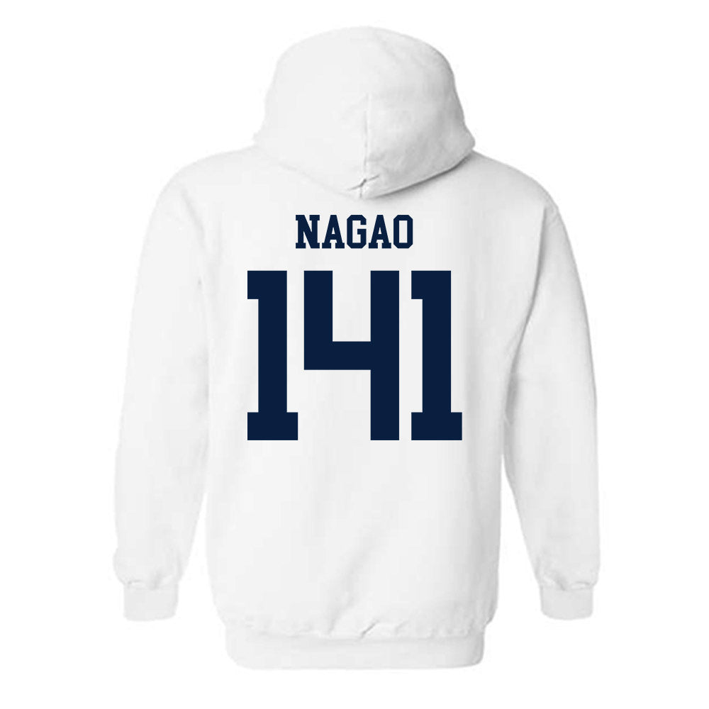 Penn State - NCAA Wrestling : Aaron Nagao - Classic Shersey Hooded Sweatshirt-1