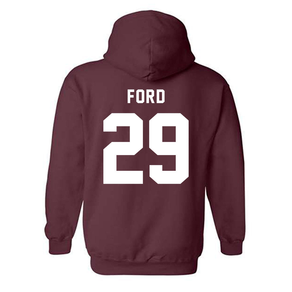 EKU - NCAA Football : Kevin Ford - Classic Shersey Hooded Sweatshirt-1