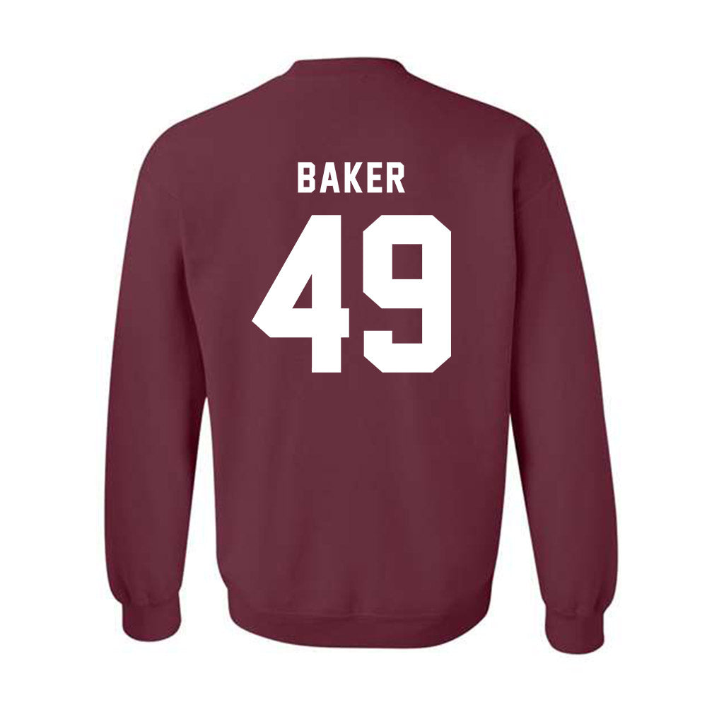 EKU - NCAA Football : Jacob Baker - Classic Shersey Crewneck Sweatshirt-1
