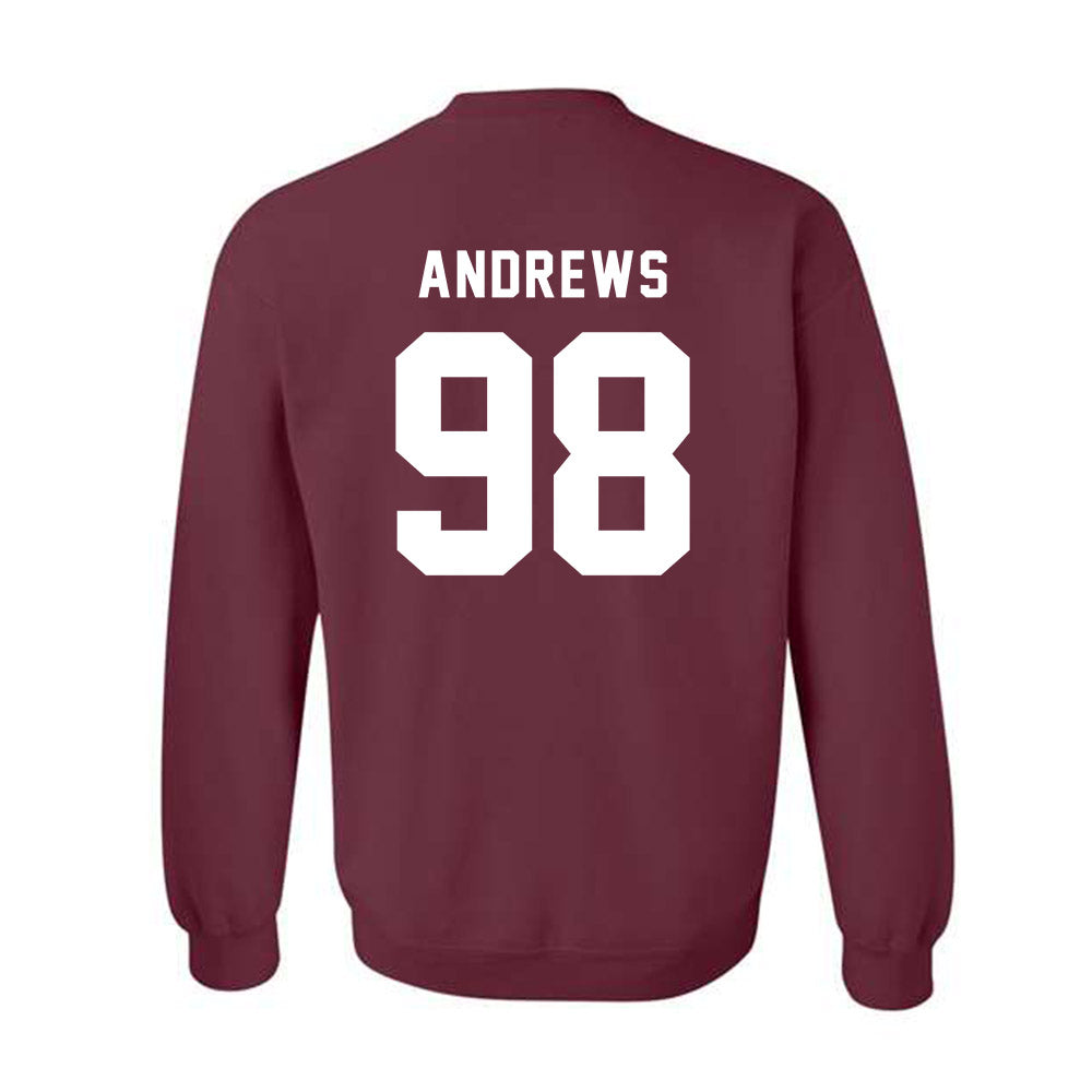 EKU - NCAA Football : Cedric Andrews - Classic Shersey Crewneck Sweatshirt-1