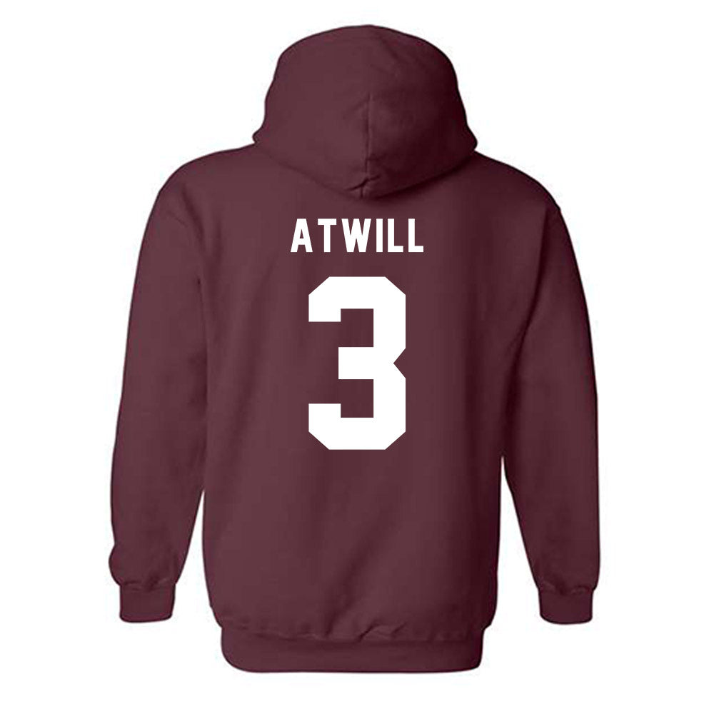EKU - NCAA Women's Soccer : caroline Atwill - Classic Shersey Hooded Sweatshirt-1