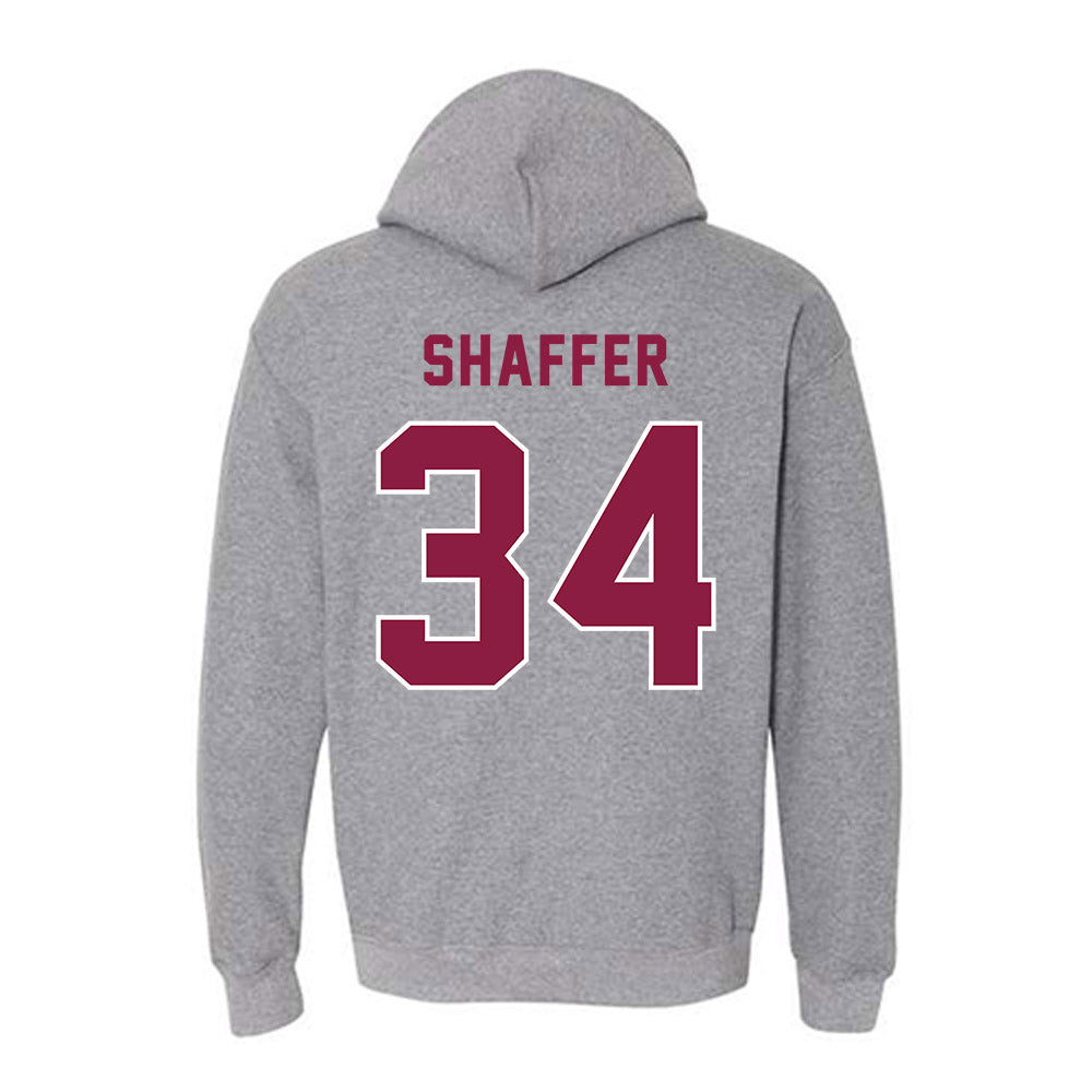 EKU - NCAA Baseball : Silas Shaffer - Classic Shersey Hooded Sweatshirt-1
