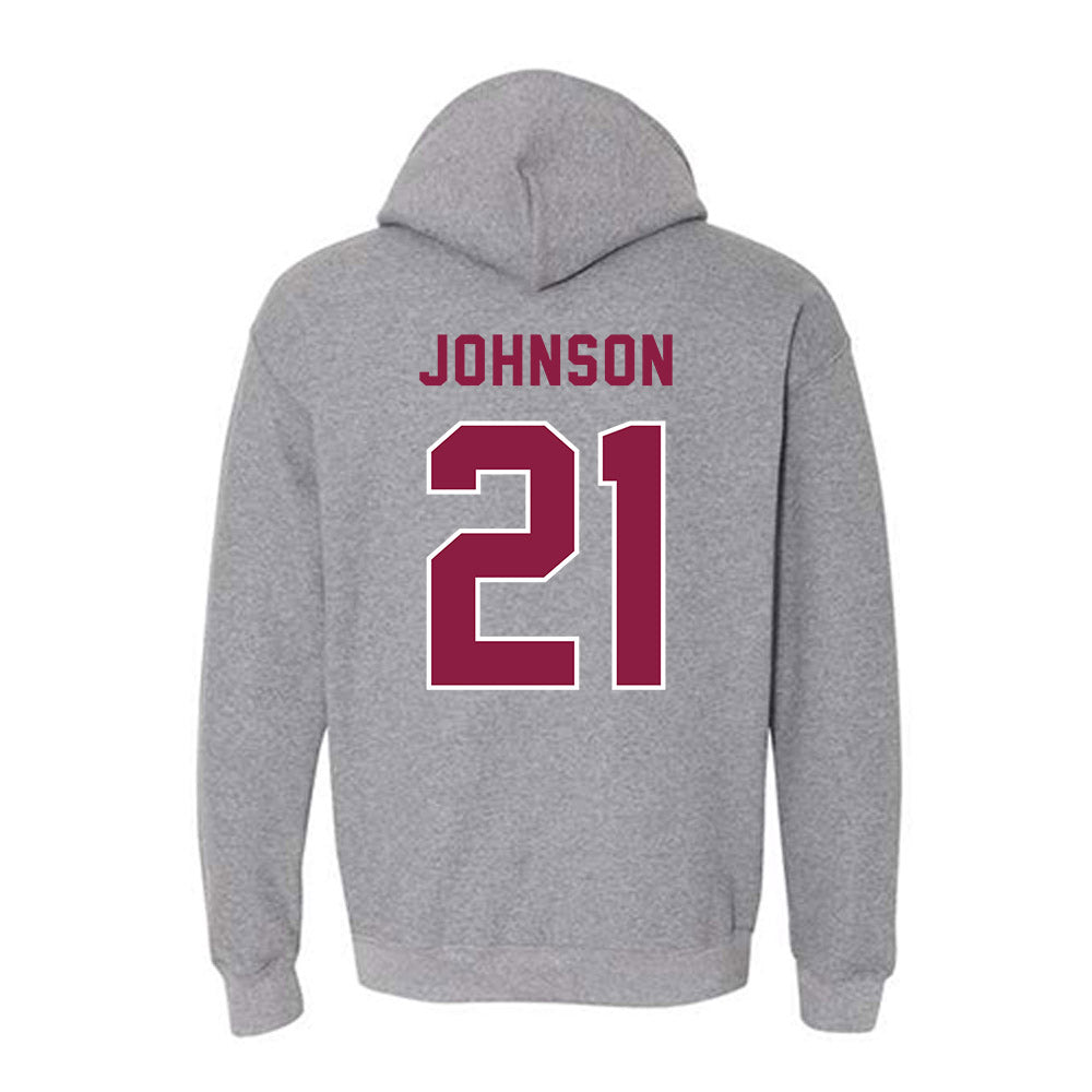 EKU - NCAA Baseball : Myles Johnson - Classic Shersey Hooded Sweatshirt-1