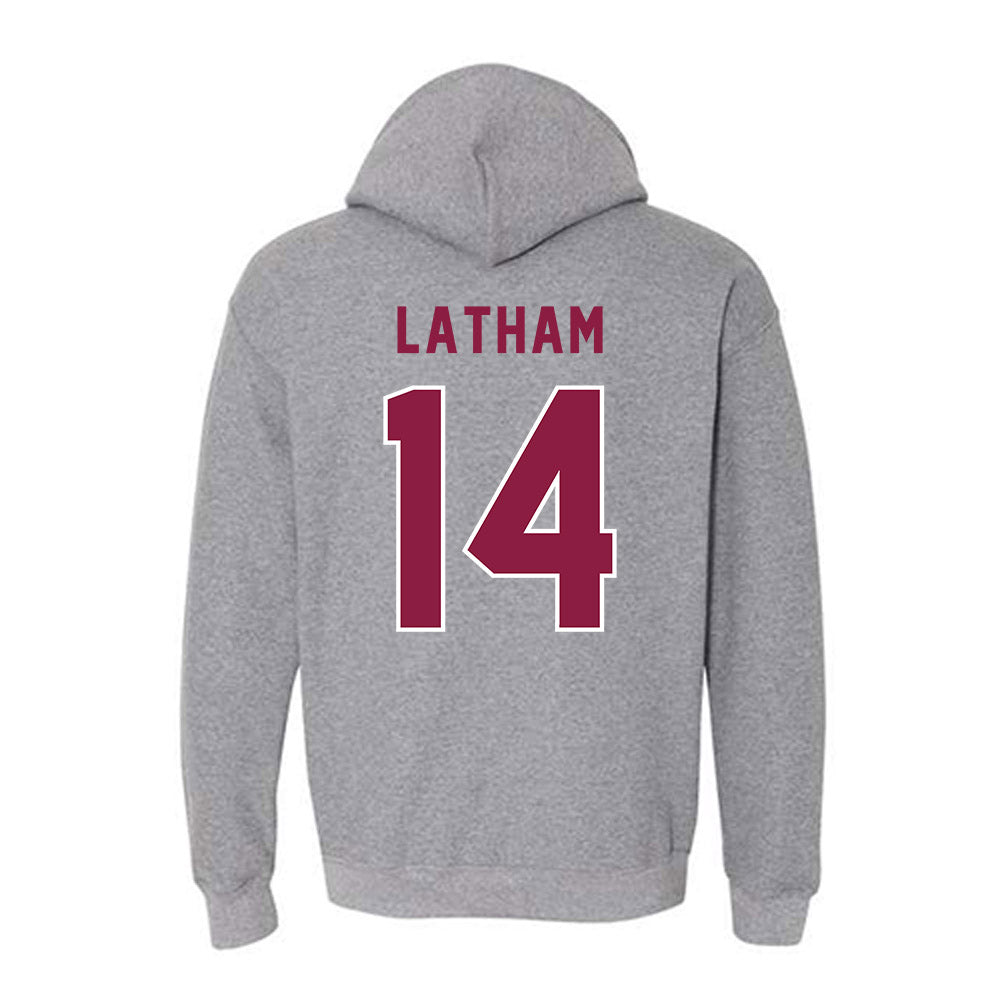 EKU - NCAA Football : Brayden Latham - Classic Shersey Hooded Sweatshirt-1