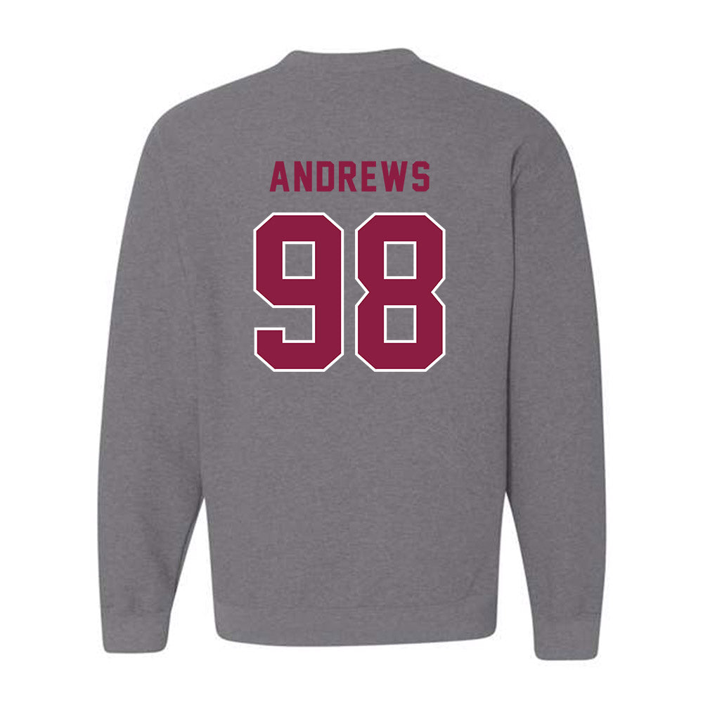 EKU - NCAA Football : Cedric Andrews - Classic Shersey Crewneck Sweatshirt-1