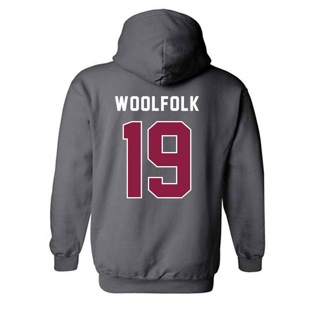 EKU - NCAA Football : Amontez Woolfolk - Classic Shersey Hooded Sweatshirt-1