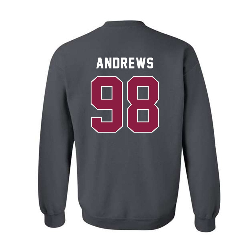 EKU - NCAA Football : Cedric Andrews - Classic Shersey Crewneck Sweatshirt-1
