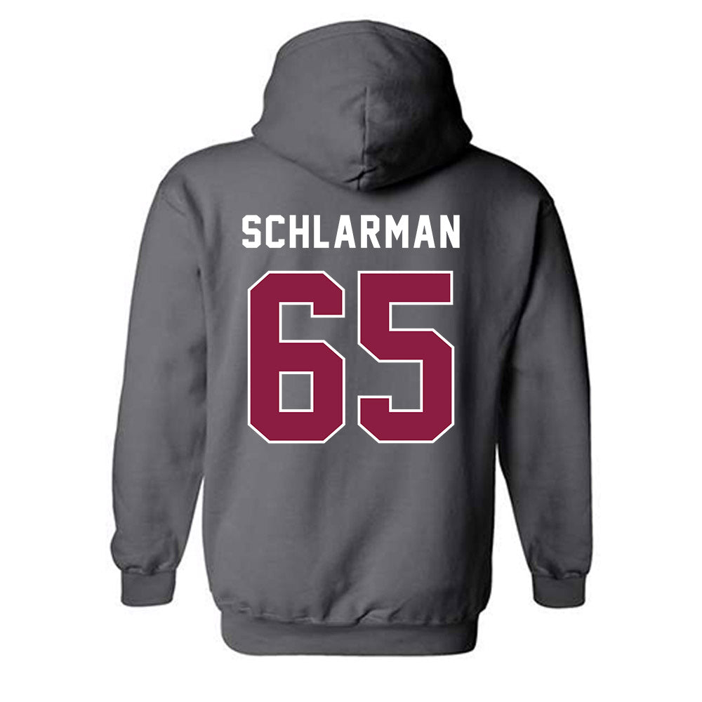EKU - NCAA Football : Joe Schlarman - Classic Shersey Hooded Sweatshirt-1