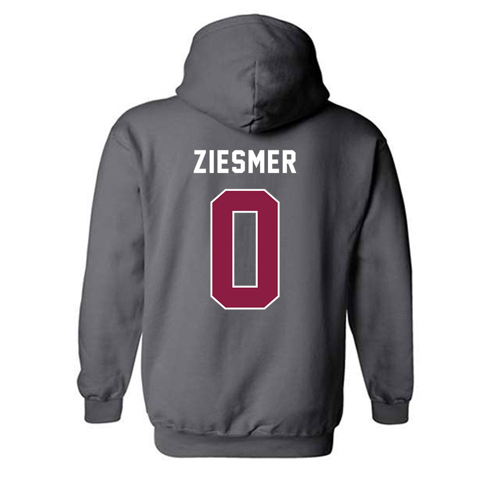 EKU - NCAA Football : Tommy Ziesmer - Classic Shersey Hooded Sweatshirt-1