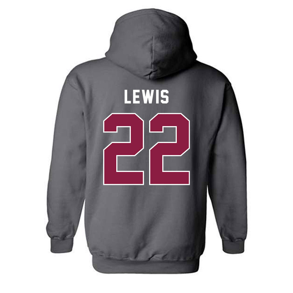 EKU - NCAA Women's Basketball : Madison Lewis - Classic Shersey Hooded Sweatshirt-1