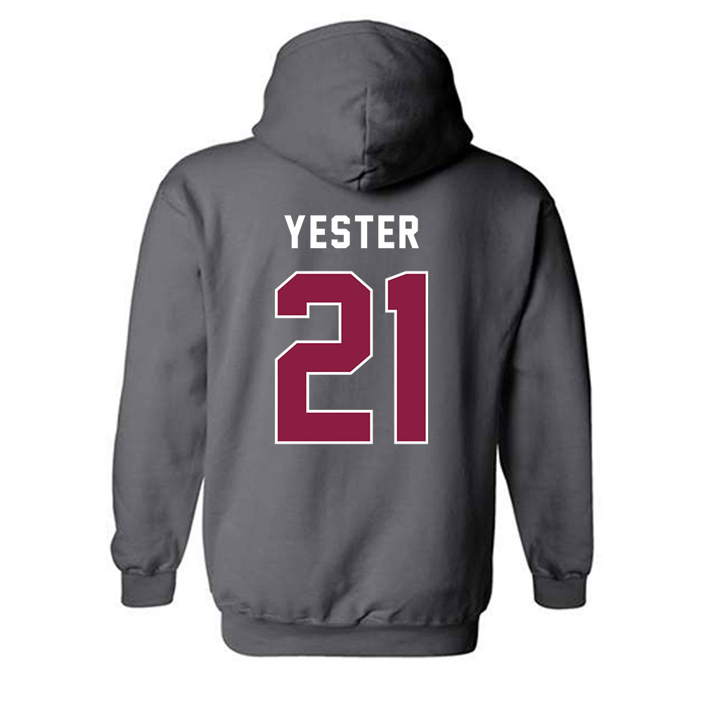 EKU - NCAA Beach Volleyball : Stella Yester - Classic Shersey Hooded Sweatshirt-1