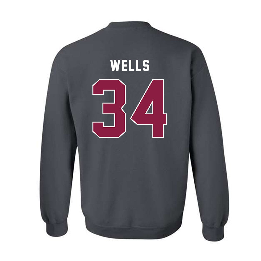 EKU - NCAA Football : Brody Wells - Classic Shersey Crewneck Sweatshirt-1