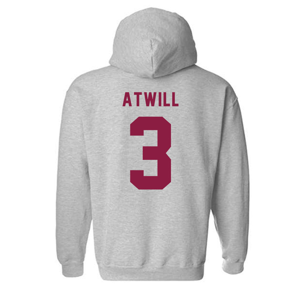 EKU - NCAA Women's Soccer : caroline Atwill - Classic Shersey Hooded Sweatshirt-1