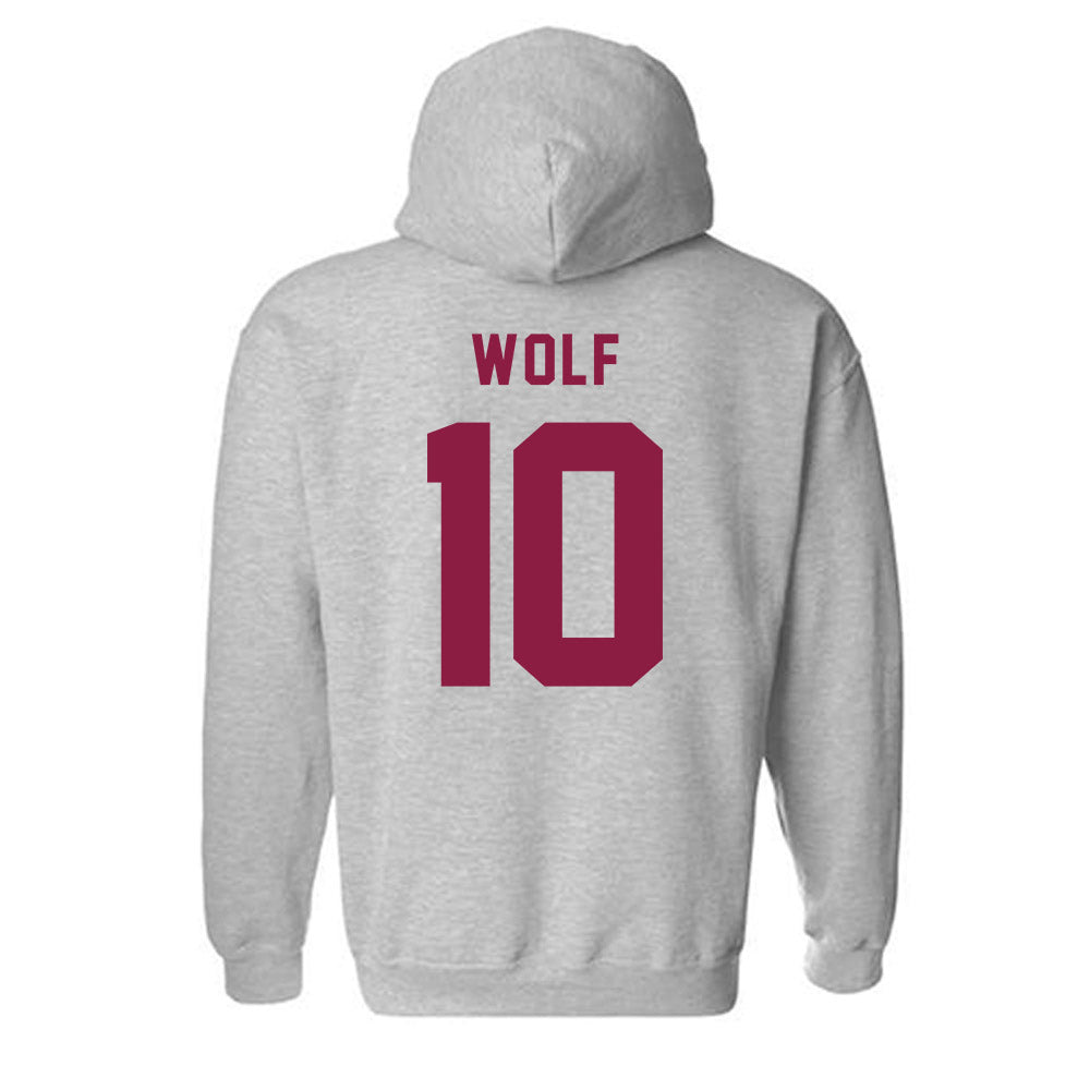 EKU - NCAA Women's Soccer : Emma Wolf - Classic Shersey Hooded Sweatshirt-1