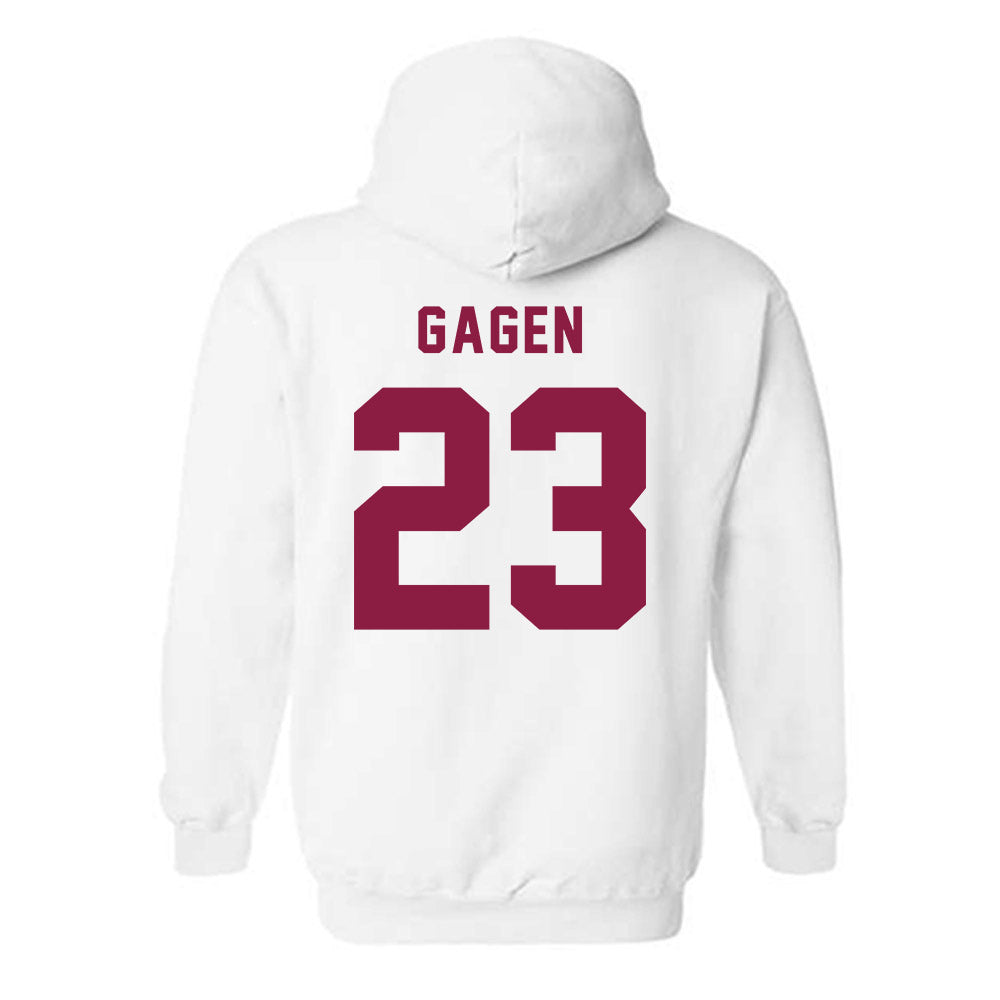 EKU - NCAA Baseball : Bradley Gagen - Classic Shersey Hooded Sweatshirt-1