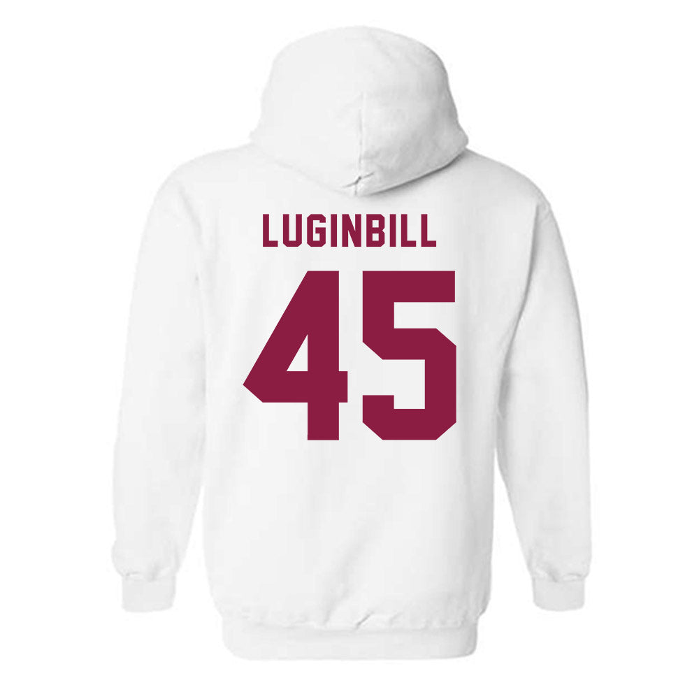 EKU - NCAA Football : Quaid Luginbill - Classic Shersey Hooded Sweatshirt-1