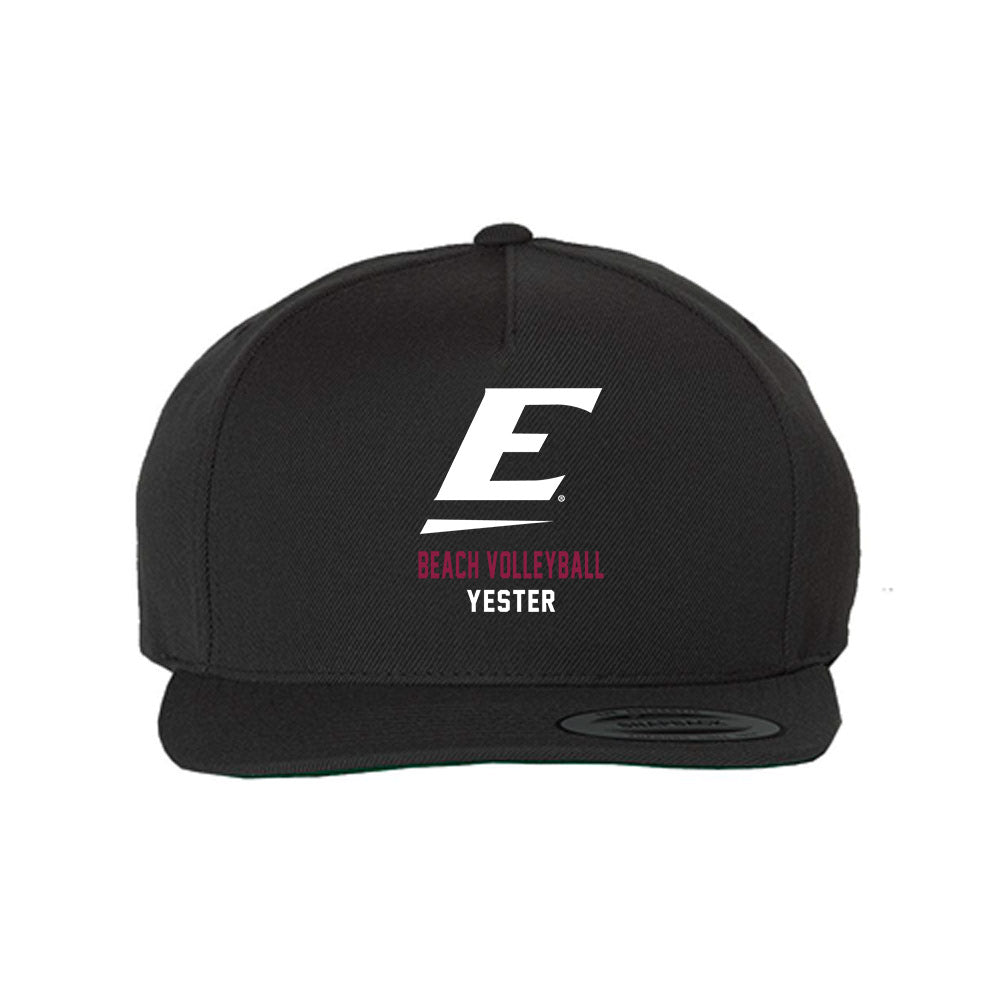 EKU - NCAA Beach Volleyball : Stella Yester - Snapback Hat-1