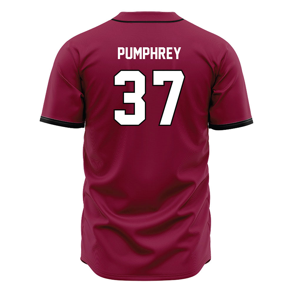 EKU - NCAA Baseball : Cooper Pumphrey - Maroon Jersey-1