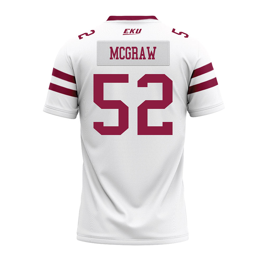 EKU - NCAA Football : Brandon McGraw - Premium Football Jersey-1