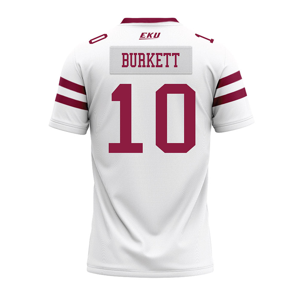 EKU - NCAA Football : Myles Burkett - Premium Football Jersey-1